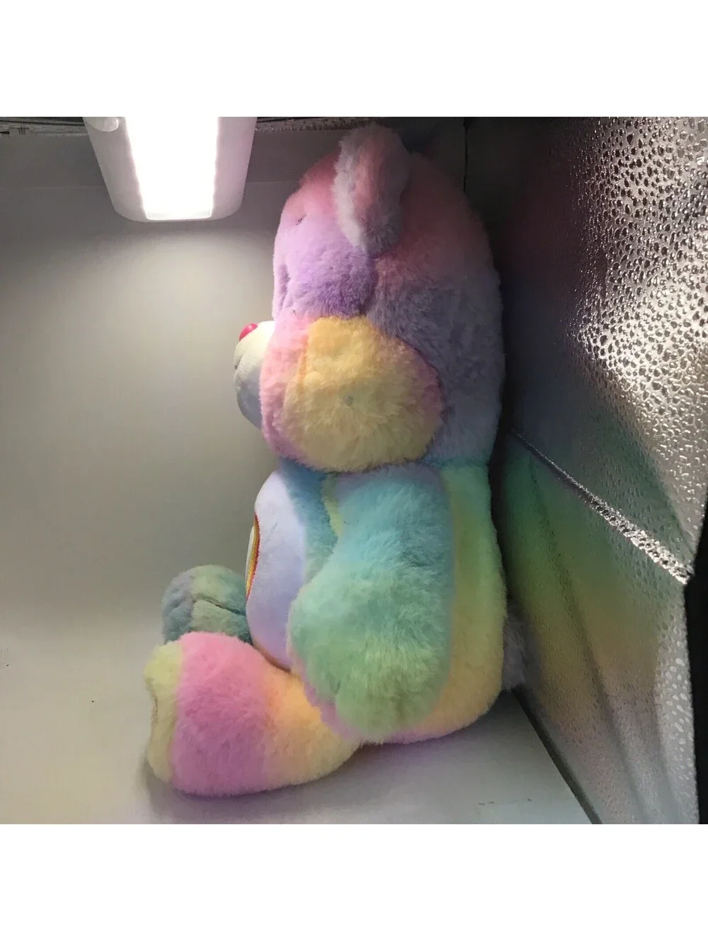 Care Bears Unlock The Magic Rainbow Heart Togetherness Plush TieDye Bear 11